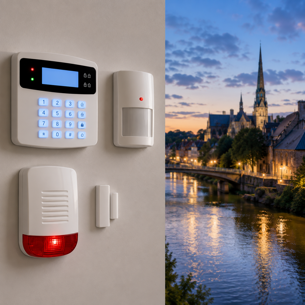 alarm in Cambridge