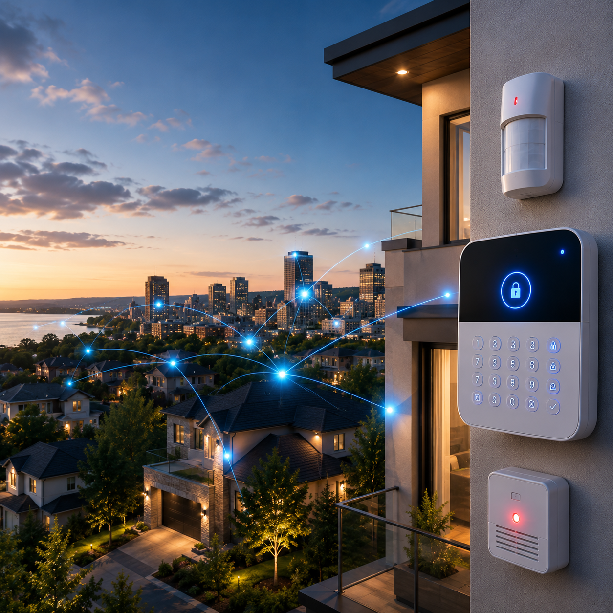 Alarm System Installation in Hamilton