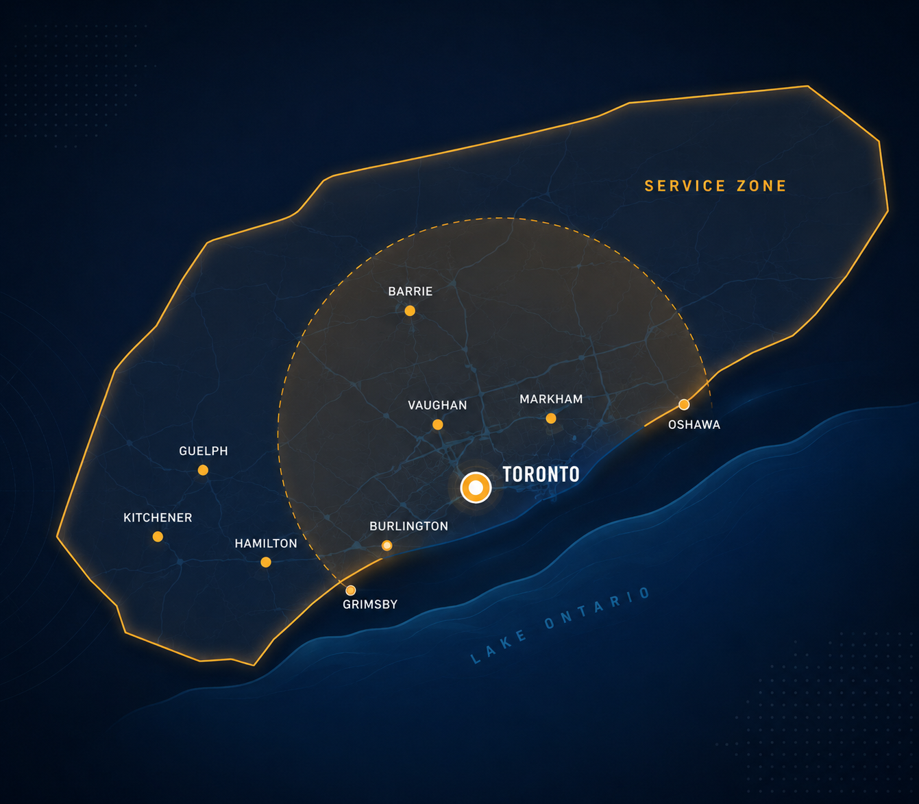 Ontario Service Coverage Map